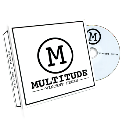(image for) Multitude DVD & Gimmicks Red - Vincent Hedan and System 6